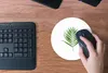 MuchoWow® Mauspad Mousepad Tropisch - Blatt - Grün 20x20 cm Produktbild-Vorschau 4