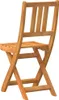 vidaXL Chaise de jardin 6 pcs Marron 36 x 46 x 86cm Bois Voir les images du produit 7