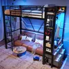 MODFU patrová postel 90x200 se zábradlím a žebříkem, Náhled obrázku produktu 1