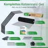 SPUUT Katzennetz-Set 1 x 10 meter mit Bügel Produktbild-Vorschau 8