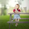 ML-Design Kindersitzgarnitur für Draußen, Grau, Sitzgruppe Produktbild-Vorschau 8