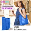 EllaTex Baumwolltasche 38x42 cm – Stoffbeutel aus 100% Produktbild-Vorschau 2