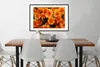 MuchoWow® Gerahmtes Poster Blumen - Orange - Chrysantheme Produktbild-Vorschau 3