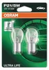 Lampadine 2x Originali Osram ULTRA LIFE / Attacco BAY15d Anteprima dell’immagine prodotto 1