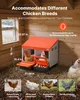 VEVOR nido per galline ovaiole 535x525x475 mm, 2 scomparti, Anteprima dell’immagine prodotto 2