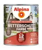 Alpina Wetterschutzfarbe 0,75 L toskanabraun Produktbild-Vorschau 1