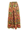 Hippie Rock Damen – Langer Blumenrock & Stirnband – 70er Produktbild-Vorschau 6