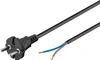 Goobay Universal Staubsauger Anschlusskabel; 10 m, Schwarz, Produktbild-Vorschau 2