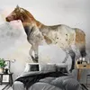 Selbstklebende Folie Fototapete - Fiery Steed 147x105 cm Produktbild-Vorschau 2