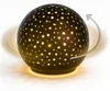 LED Deko-Kugel Schwarz 15cm mit Timer 6h/18h - Glaskugel Produktbild-Vorschau 1