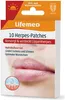 10x HERPES-PFLASTER mit Hydrocolloid-Gel transparent Herpes Produktbild-Vorschau 1