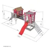 Home Deluxe - Parco giochi WUNDERLAND - legno di pino, 555 Anteprima dell’immagine prodotto 6