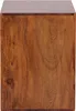 WOHNLING Standregal Massivholz Sheesham 44cm hoch Cube Produktbild-Vorschau 5