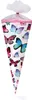 Nestler Schultüte Tüllv. 22 cm rund Schmetterling Produktbild-Vorschau 1