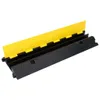 vidaXL Kabelbrücke 2 Kanäle Gummi 100 cm - Kabelbrücke - Produktbild-Vorschau 5