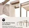 BlumfeldtPantheon Cortina Rust, altana ogrodowa, pergola, Podgląd zdjęcia produktu 3