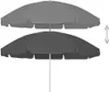 vidaXL Strandschirm Anthrazit 240 cm Produktbild-Vorschau 1