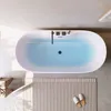HOME DELUXE - freistehende Badewanne - LENI - Weiß, mit Produktbild-Vorschau 5