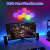 LED Hexagon Wandlampen Set, 12er RGB Spiel Licht, Produktbild-Vorschau 4