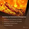 Glow Fire Elektrokamin 'Pandora' | LED Standkamin in weiss Produktbild-Vorschau 5