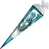 ROTH Schultüte Eisdrache groß 85 cm groß Glanz-Folie eckig Produktbild-Vorschau 4