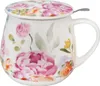 Duo | Hrnček na čaj so sitkom - 430 ml - Porcelán - Motív Náhľad obrázku produktu 4