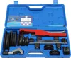 A blue plastic case containing a pipe bending tool kit. Náhled obrázku produktu