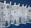 heimtexland ® Scheibengardine Winter Fensterdekoration Produktbild-Vorschau 2