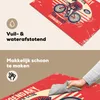 KitchenYeah© Herdabdeckplatte Fahrrad - Radfahrer - Retro , Produktbild-Vorschau 2