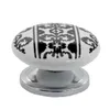 1 Möbelknopf, Möbelgriff, Möbelknopf, Knauf Keramik 37 mm, Ornaments Border #0167 Produktbild-Vorschau