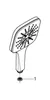 GROHE 26551LS0, Handduschbrause mit Kopf, Weiß, Deutschland Produktbild-Vorschau 4