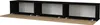 Fernsehschrank ’Vihti’ 180x31x29,5cm Schwarz/Eiche Produktbild-Vorschau 5