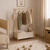 Wieszak na ubrania dla dzieci Relaxdays, bambus, wymiary: Podgląd zdjęcia produktu 3