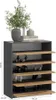 BDW, Schuhschrank Modern, 74×35×85 cm, 5 Klappen für Flur, Produktbild-Vorschau 3
