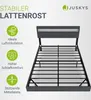 Juskys Schwebebett Lissabon 140 x 200 cm - mit Matratze & Produktbild-Vorschau 6