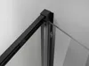 Mexen Exo Porte de douche 90x200cm, transparente, noire, Voir les images du produit 6