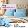 AR Line 2er Pack Jersey Kissenbezüge 40x40 Baumwolle – Produktbild-Vorschau 2