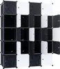 YARDIN DIY šatní skříň Plastový multifunkční šatní policový Náhled obrázku produktu 3