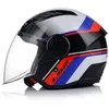 Motocyklová helma LS2 Airflow II Rush - Modrá Červená Bílá, Náhled obrázku produktu 5