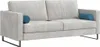 vidaXL Coussin bolster 2 pièces bleu Ø 15 x 40 cm tissu Voir les images du produit 2