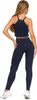 Gestreifte Damen-Leggins Baumwolle Lang undurchsichtig Produktbild-Vorschau 9