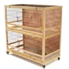 Hasenstall Kaninchenstall XXL Kleintierstall Kaninchenkäfig Produktbild-Vorschau 4
