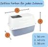 2er Set Hop In Katzenklo oben einstieg Katzentoilette Produktbild-Vorschau 2