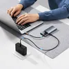 Baseus 6-in-1 Power Delivery USB-C HUB Schwarz Produktbild-Vorschau 12