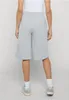 Urban Classics Short Damen Ladies Sweat Jorts grau meliert Produktbild-Vorschau 6