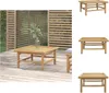 vidaXL Gartentisch 65x55x30 cm Bambus -  Gartensofaelemente Produktbild-Vorschau 1