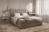 Kontinentalbett aus Samt, Polsterbett, Boxspringbett, Produktbild-Vorschau 1