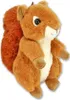 A plush toy squirrel on a white background. Produktbild-Vorschau