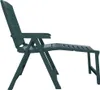 vidaXL Sonnenliege Kunststoff Grün, Vertikal 60 x 114 x 110 Produktbild-Vorschau 3