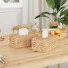 vidaXL Pudełko na chusteczki z pokrywką 2 szt. hiacynt Podgląd zdjęcia produktu 2